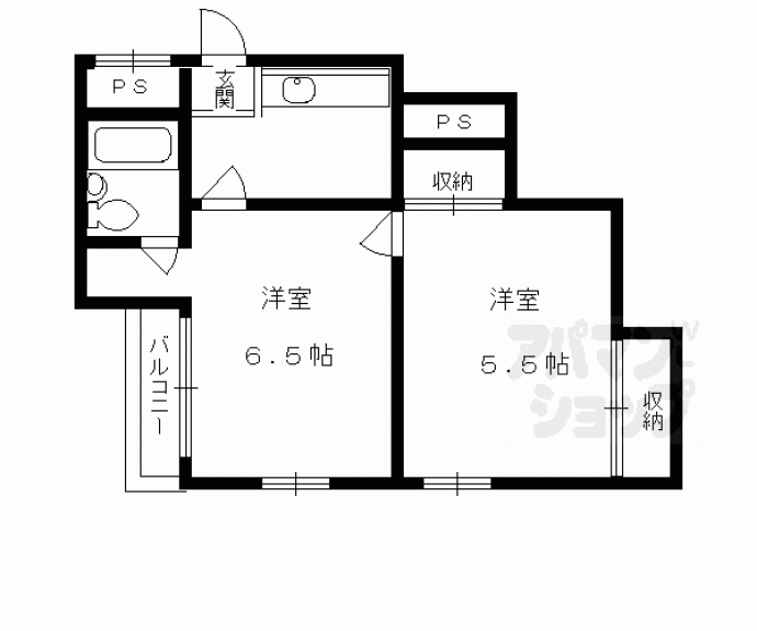 【クリークマンション】間取
