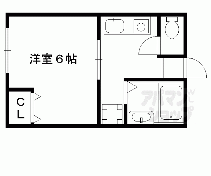 【阪急アパート】間取