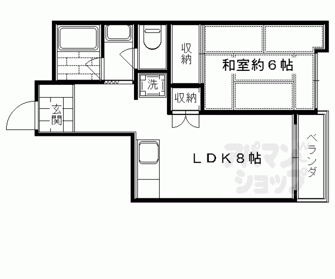【エトワール中村】間取