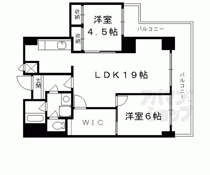 【ＭＵＲＯＭＡＣＨＩ　ＰＬＡＣＥ】間取