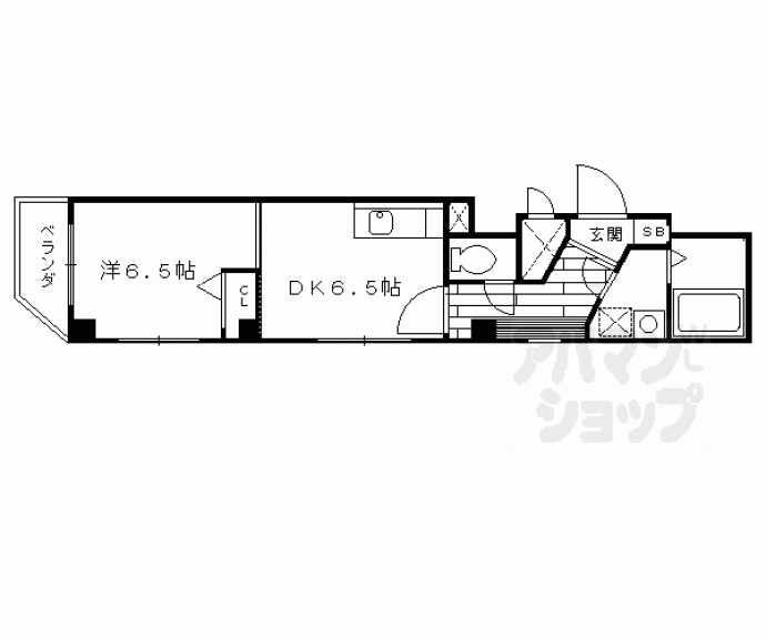【グレードルーフ甚】間取