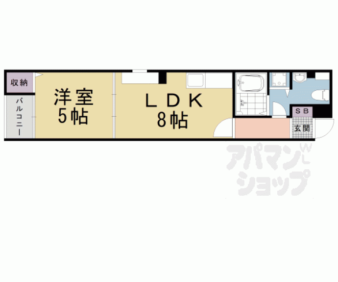 【Ｍｏｒｅ河原町】間取