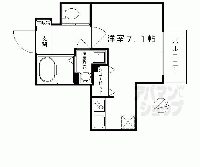 【ベラジオ京都高台寺】間取