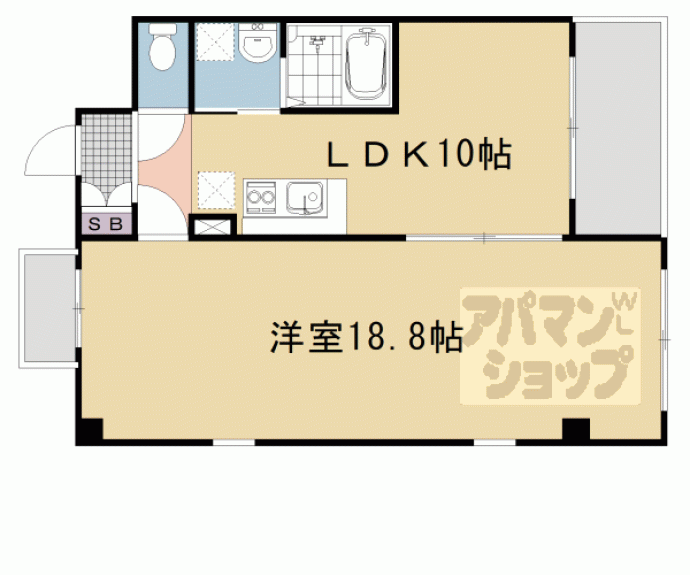 【ジュネス木駒】間取