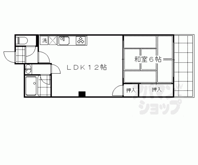 【マッケンジー東堀川】間取