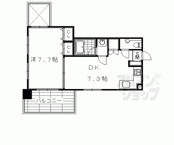 【コンフォール室町黒主山】間取