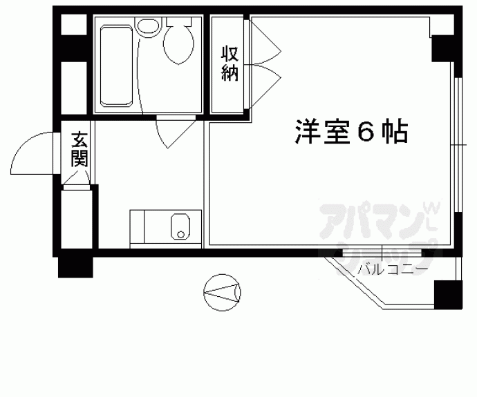 【シティハウス坂ＰＡＲＴⅡ】間取