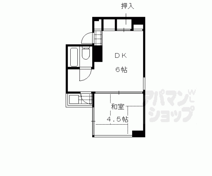 【衣棚６６番館】間取