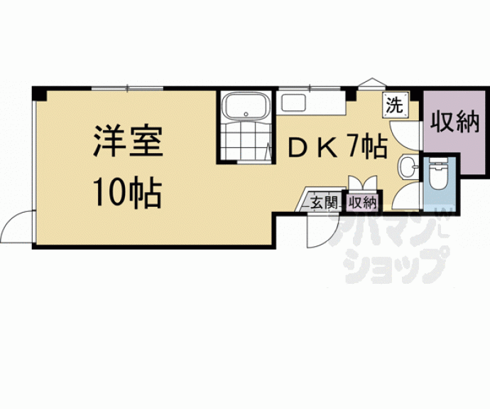 【ハイツ中御門】間取