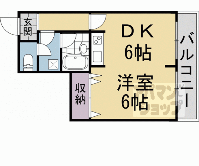 【ルミエール御池】間取
