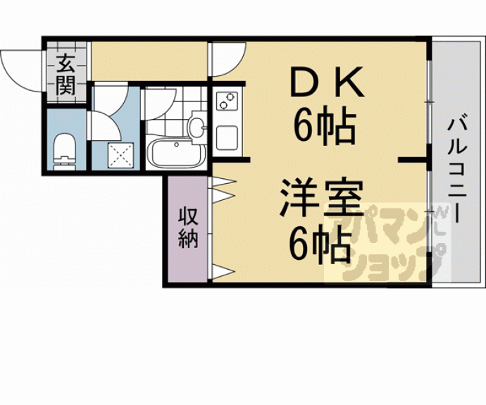 【ルミエール御池】間取