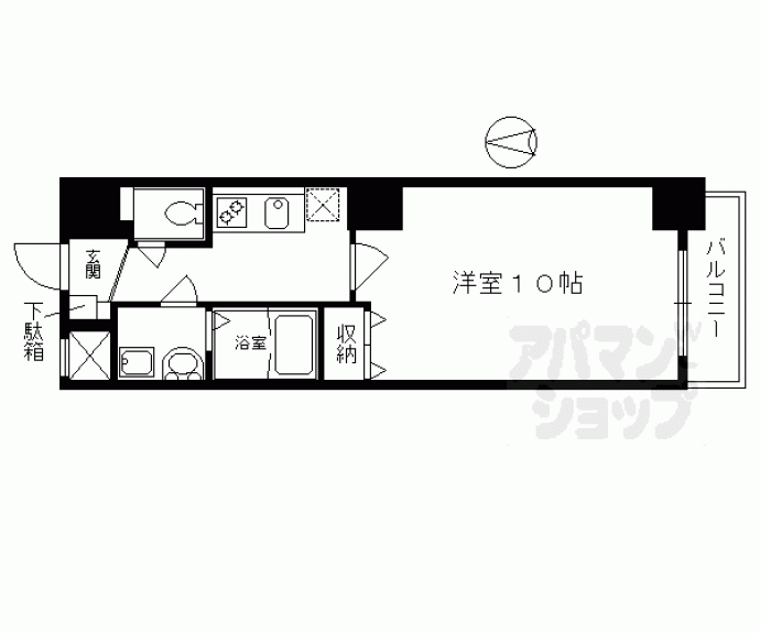 【ＶＩＬＬＡ　ＭＡＲＹ　五条】間取