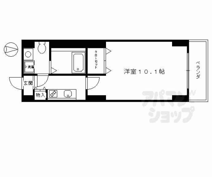 【プリモフィオーレ室町】間取