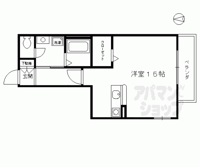 【メゾン綾小路】間取