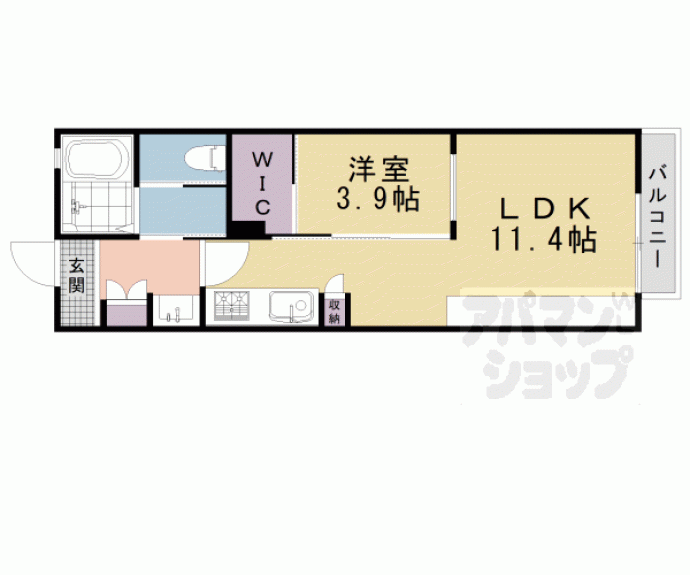 【メゾン綾小路】間取