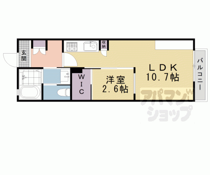 【メゾン綾小路】間取