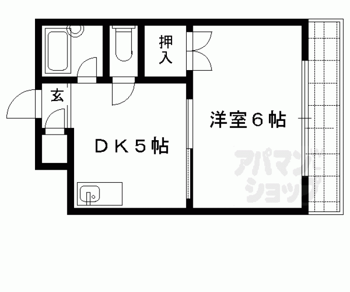 【アートセレナ坊城】間取
