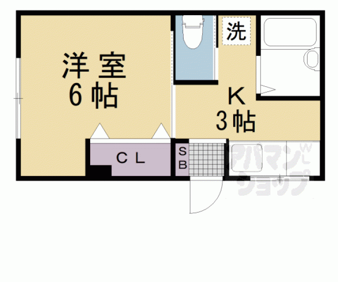 【Ｃａｒｌ　ＶｉｌｌａⅡ】間取