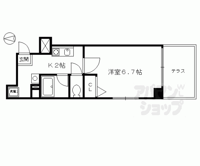 【バインオークノチェ】間取