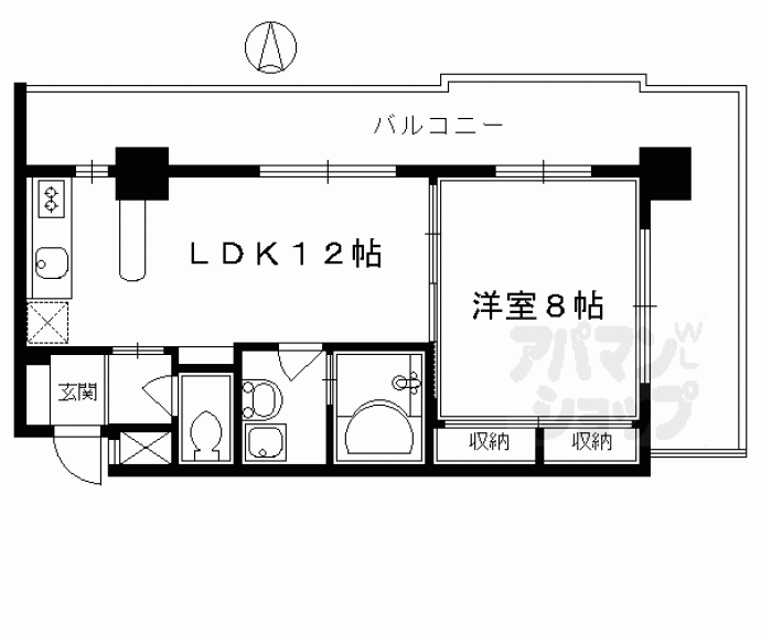 【ヴァンボヌール】間取