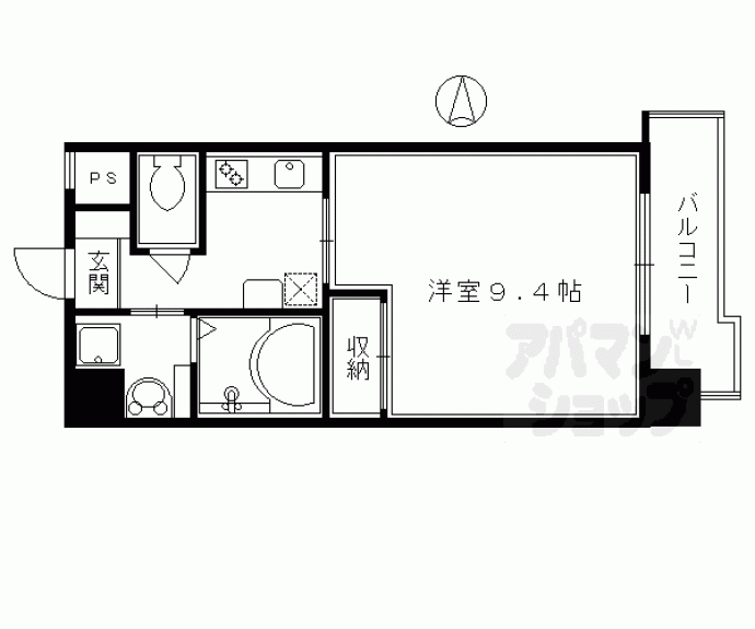 【ヴァンボヌール】間取