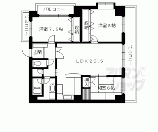 【クレール御所南】
