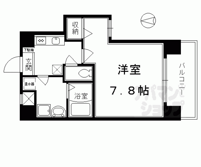 【三条ヴィラさわだ】間取