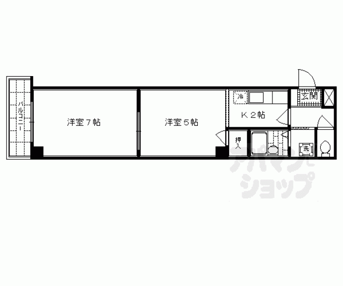 【ラ・セーム７７１】間取