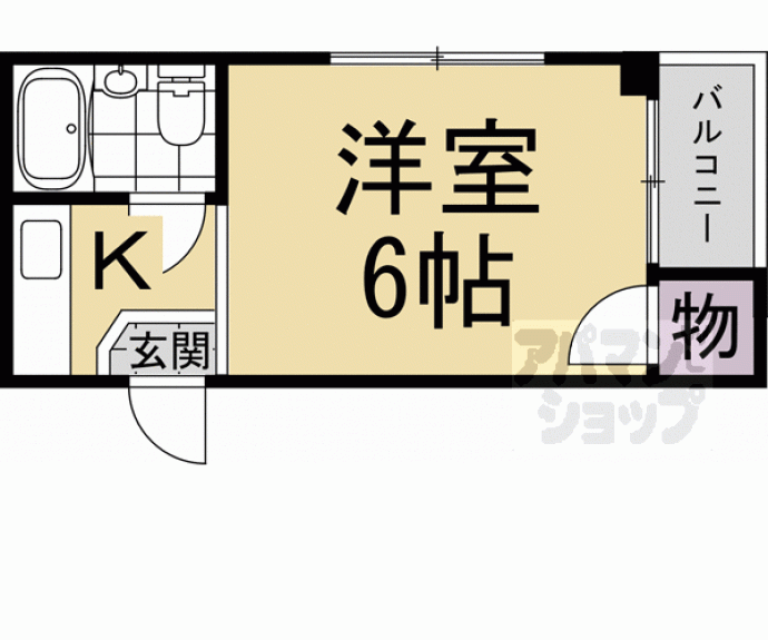 【コーポラス河合】間取
