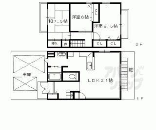 【壬生相合町貸家】