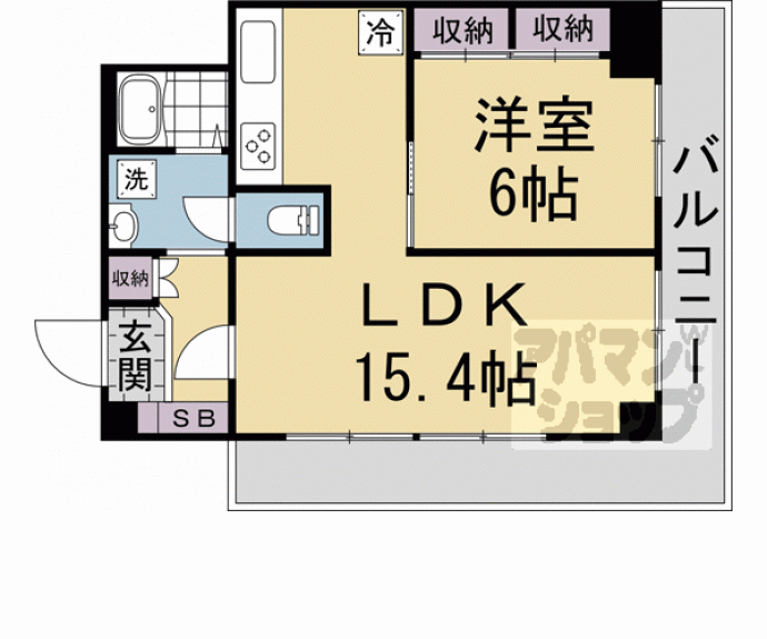 【ジョイ御池】間取