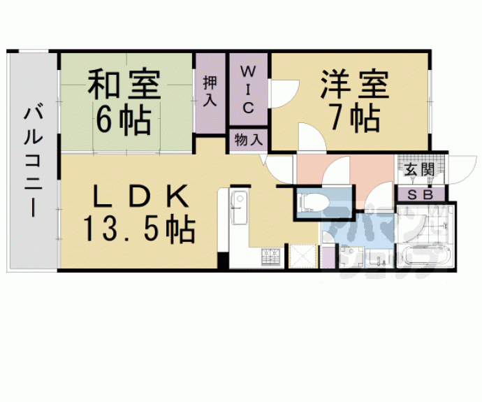 【烏丸御池アーバンライフ】間取