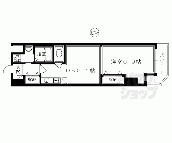 【ボナール・レーブ】間取