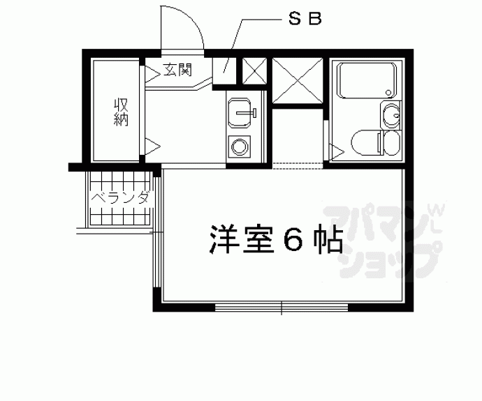 【アメニティ寺町】間取