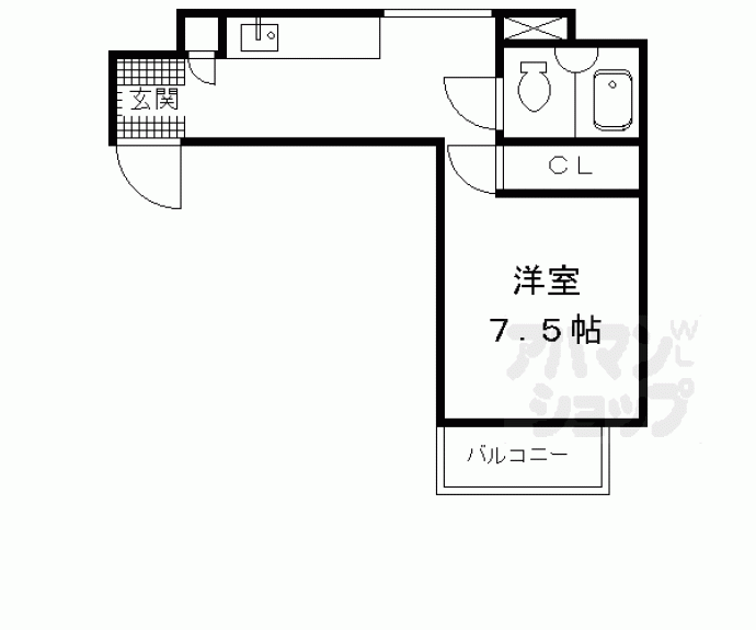 【グランバリュー御所南】間取