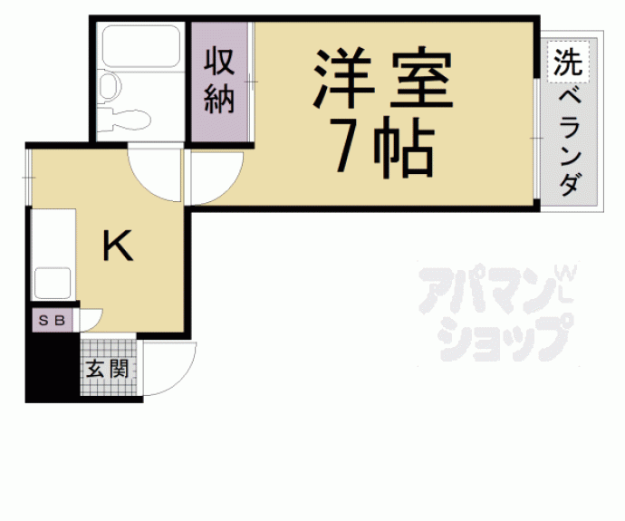 【グランバリュー御所南】間取