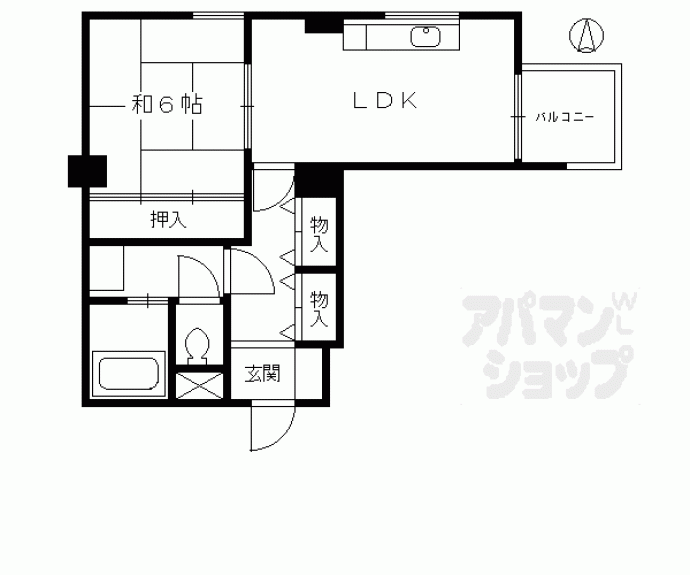 【アルカンシェル御所】間取