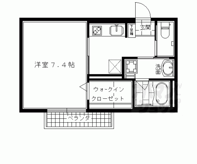 【ＲＯＨＪＩ　ＮＩＳＨＩＫＩ】間取