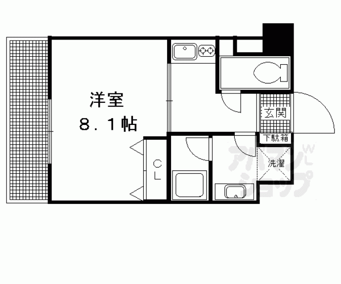 【ベラジオ京都清水】間取