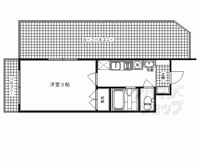 【珠光ビル四条大宮】間取