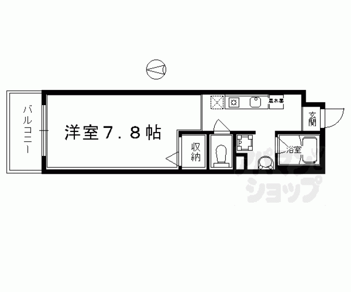 【リテラ竹屋町】間取