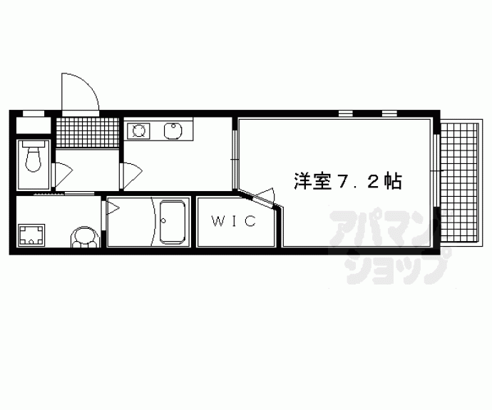 【ハイツ西村】間取