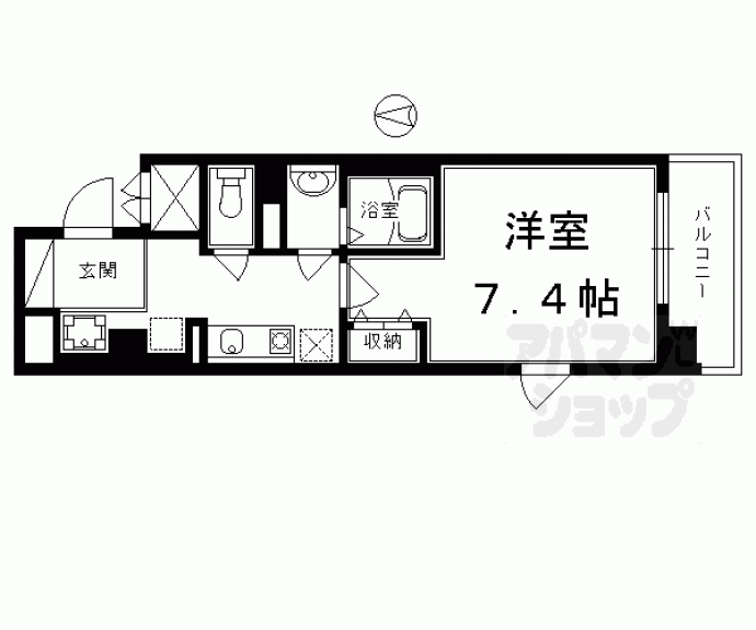 【アルティスタ祇園】間取