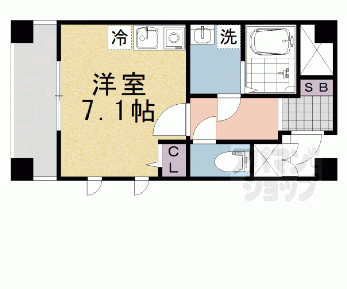 【グレース東山】間取
