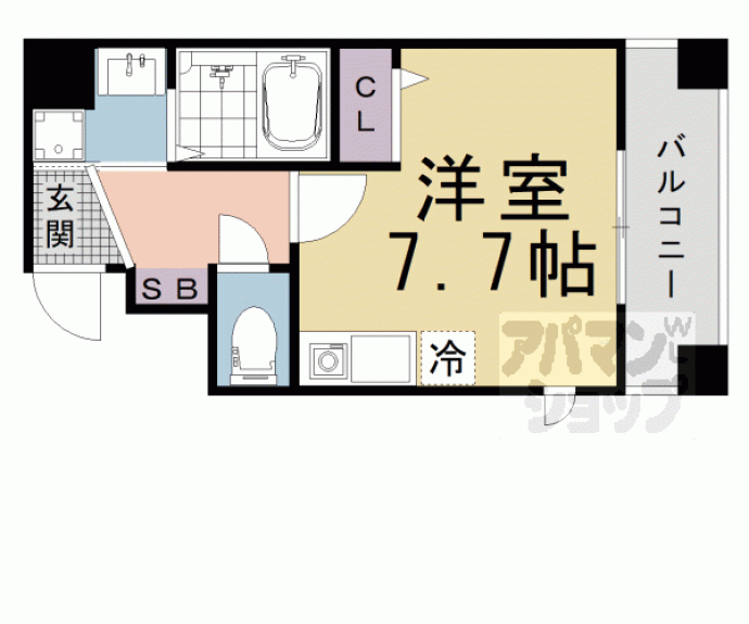 【グレース東山】間取