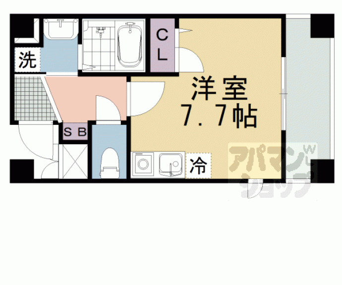 【グレース東山】間取