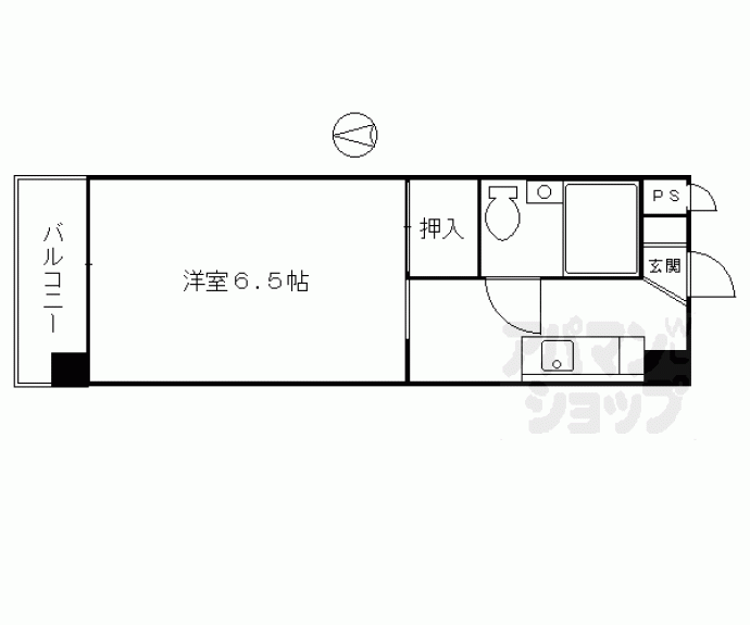 【井筒ハイム】間取