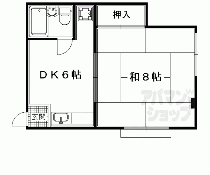 【アルティスタ御所南】間取