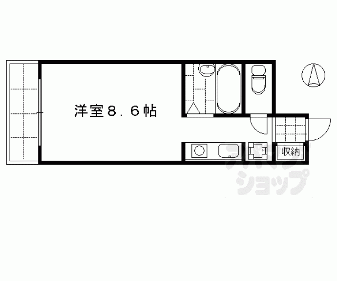 【メゾンドメスプ】間取