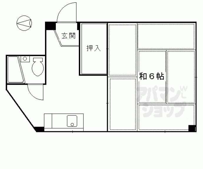 【大竹マンション】間取